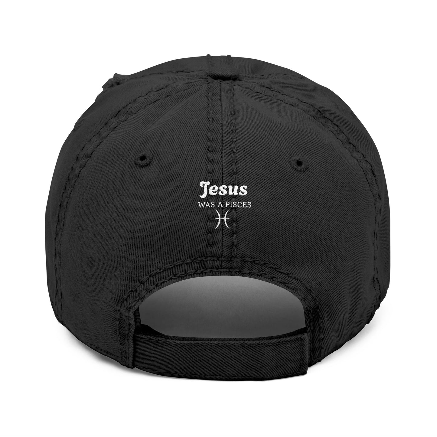 Embroidered Dad Hat - Jesus Was a Pisces
