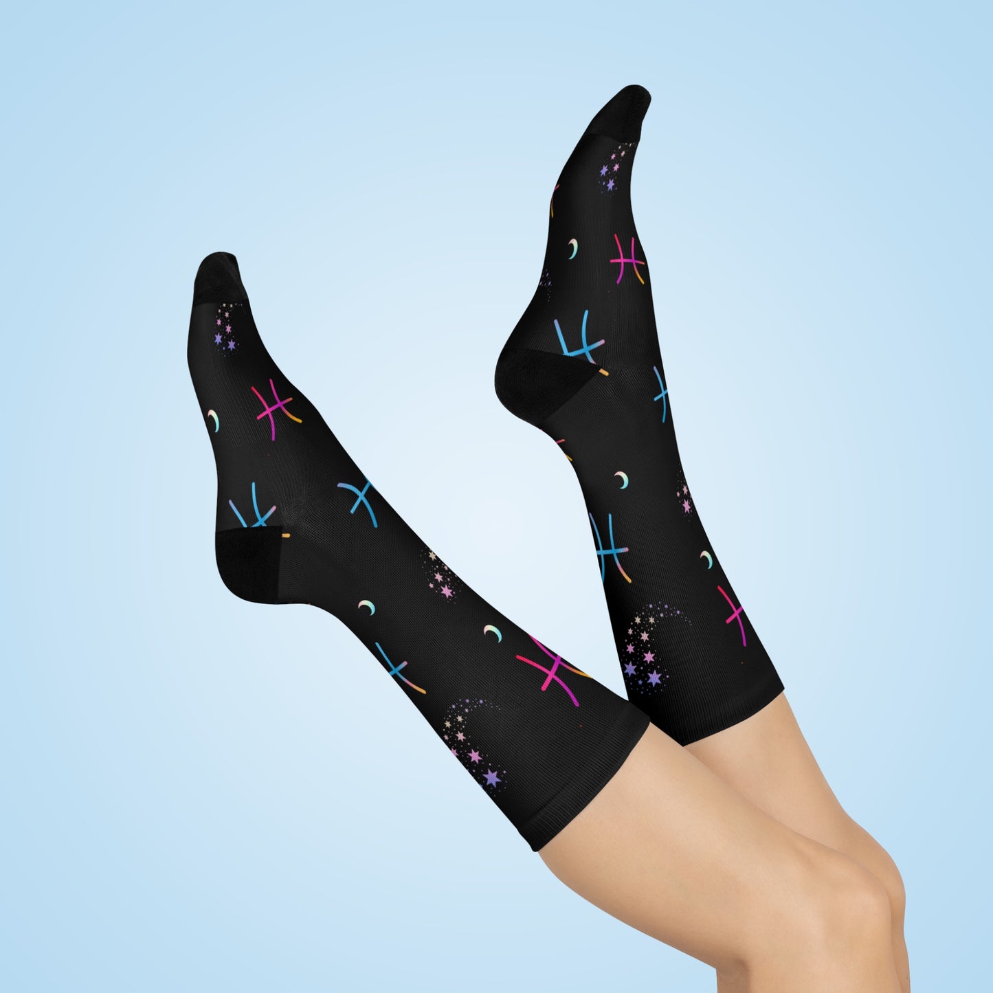 Astrological Cushioned Crew Socks | Zodiac Gift, Astrology Lover Apparel, Comfortable Footwear, Unique Socks for Any Occasion, [...]