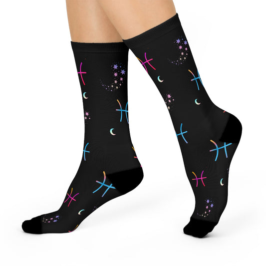 Astrological Cushioned Crew Socks | Zodiac Gift, Astrology Lover Apparel, Comfortable Footwear, Unique Socks for Any Occasion, [...]